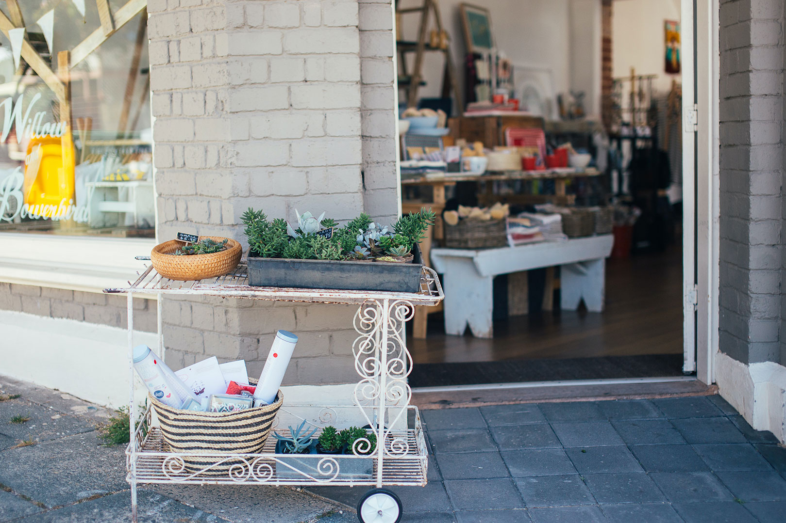 Boutique de produits naturels.