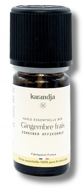 huile essentielle de gingembre