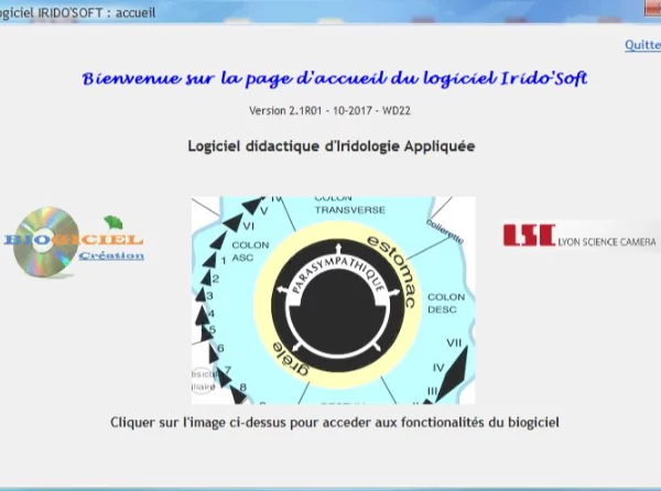 logiciel d'iridologie